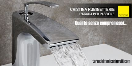 Cristina Rubinetterie, l'acqua per passione presso la Termoidraulica Nigrelli